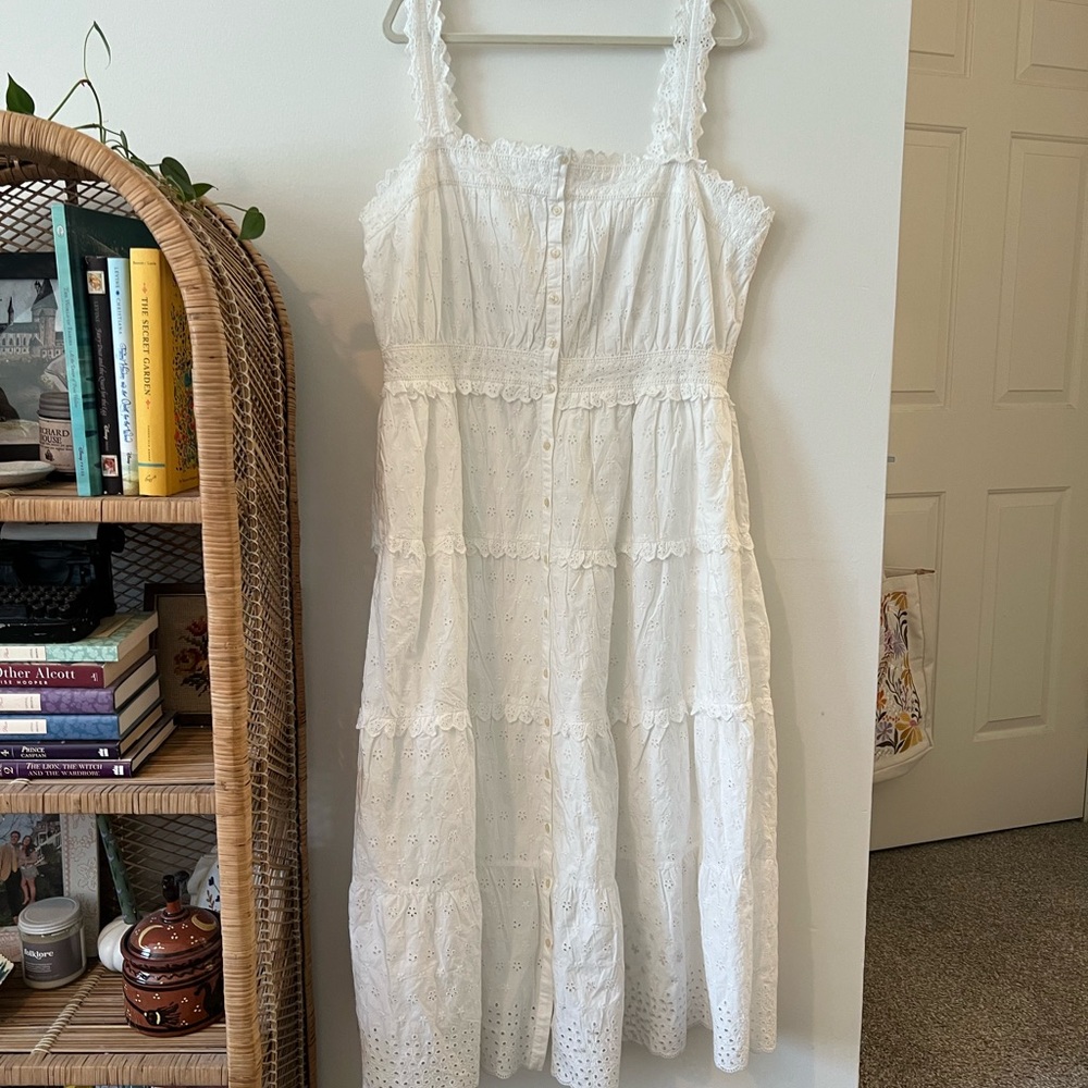 GAP x DOEN Eyelet MIDI Dress - Picture 8 of 13